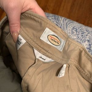 Talbots khaki dress pants